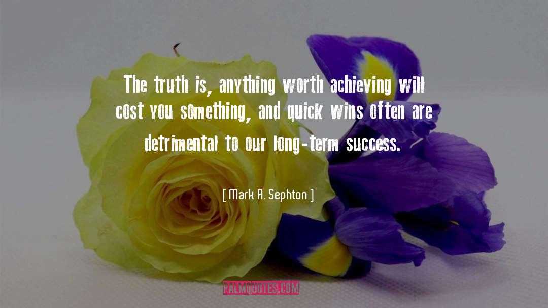 Hope Success quotes by Mark A. Sephton