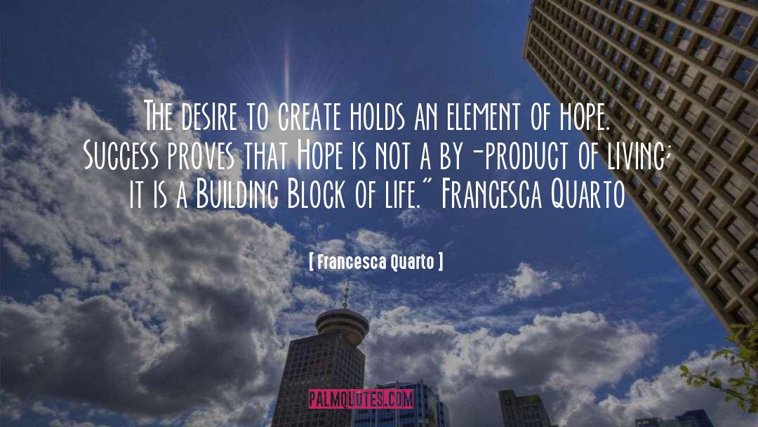 Hope Success quotes by Francesca Quarto