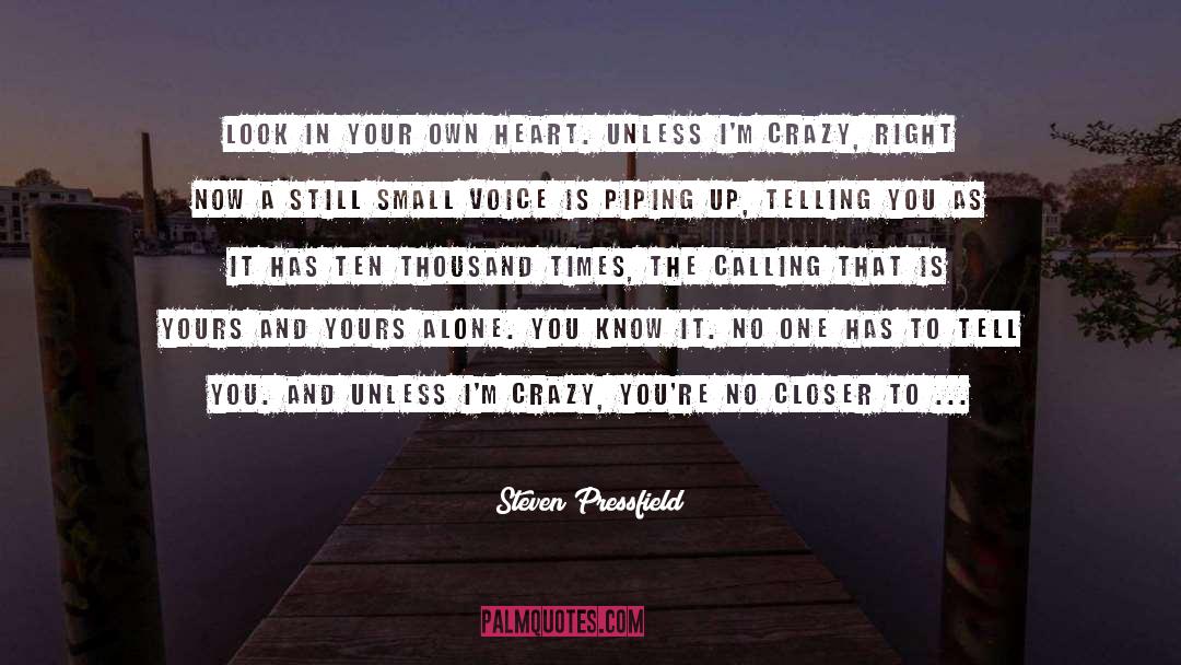 Hopeful Heart quotes by Steven Pressfield