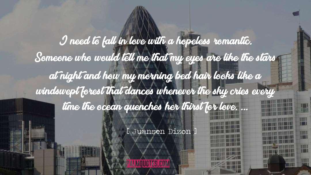 Hopeless Romantic quotes by Juansen Dizon
