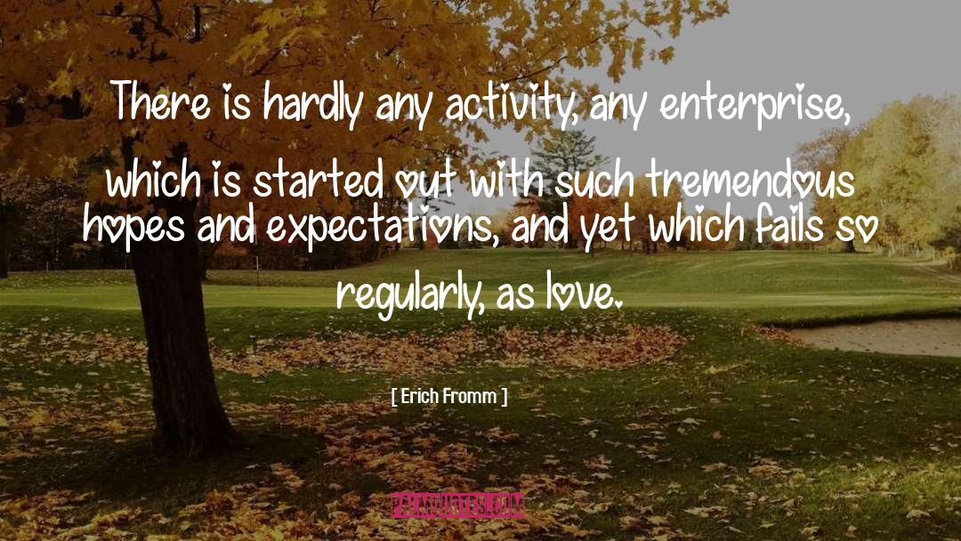 Hopes And Expectations quotes by Erich Fromm