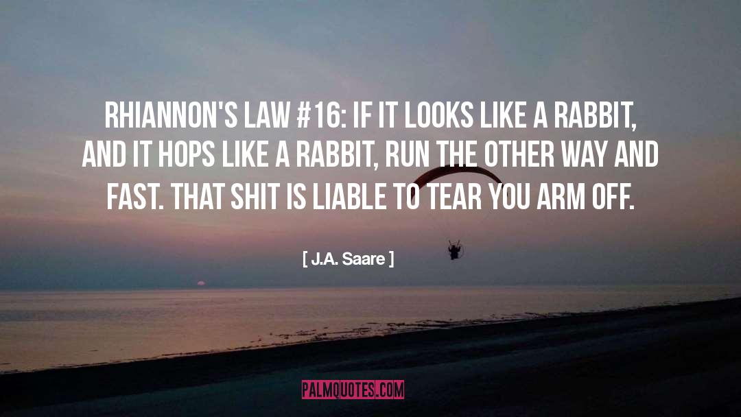 Hops quotes by J.A. Saare