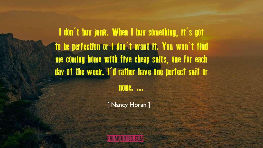 Horan quotes by Nancy Horan