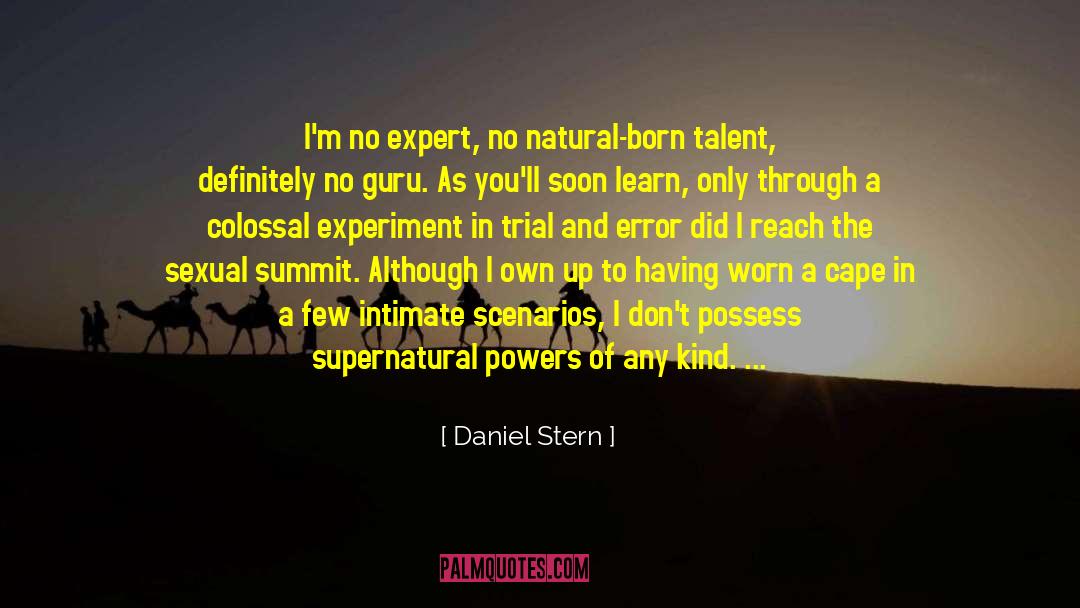 Horatio Alger Myth quotes by Daniel Stern