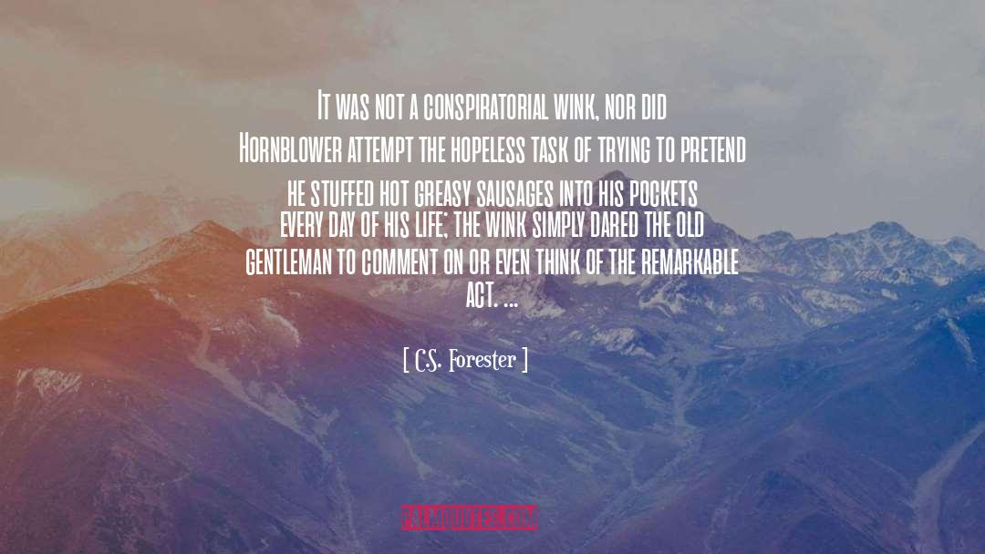 Horatio Hornblower quotes by C.S. Forester