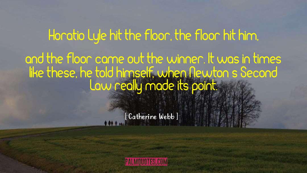 Horatio quotes by Catherine Webb