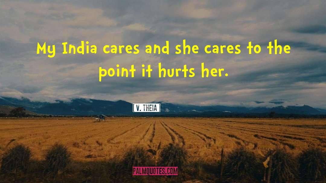 Horiana India quotes by V. Theia