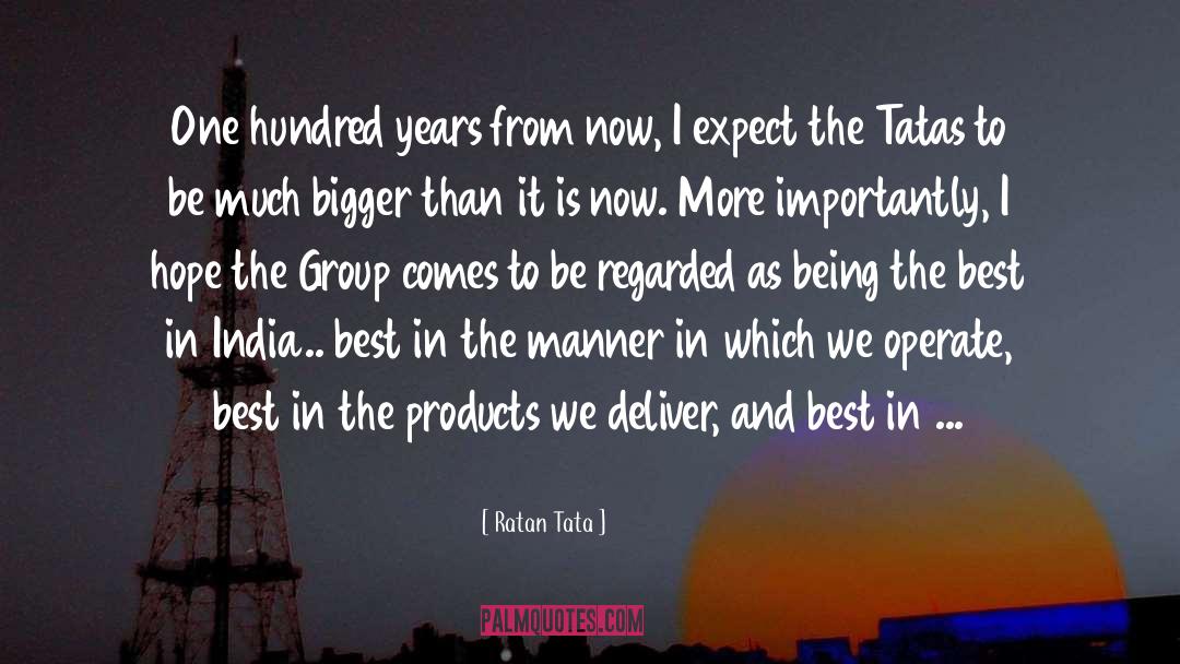Horiana India quotes by Ratan Tata
