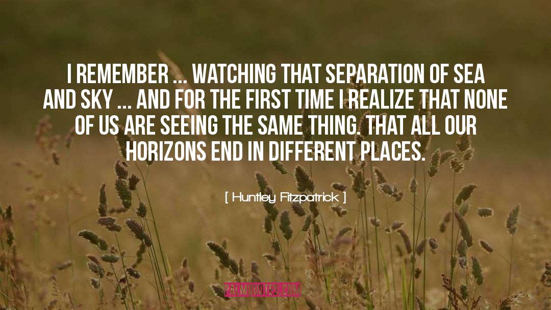Horizons quotes by Huntley Fitzpatrick