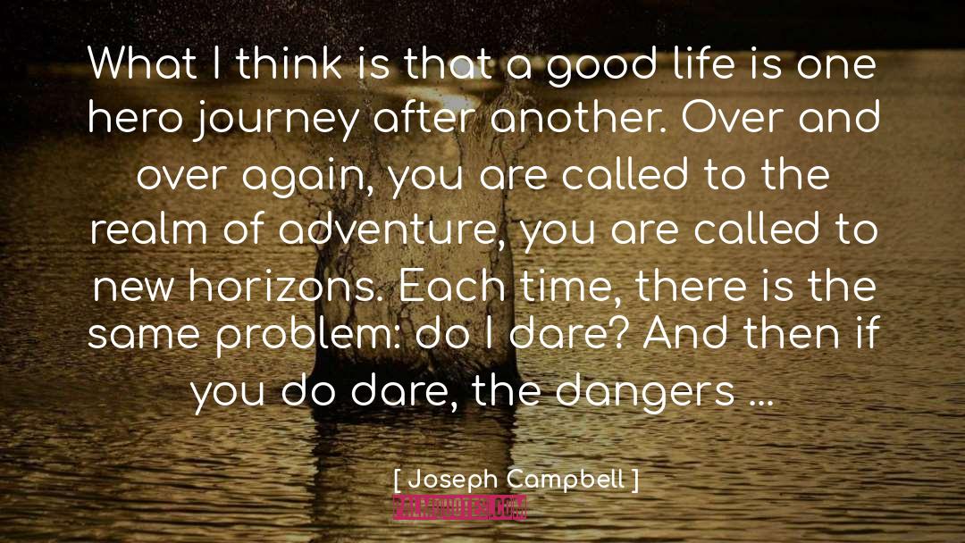 Horizons quotes by Joseph Campbell