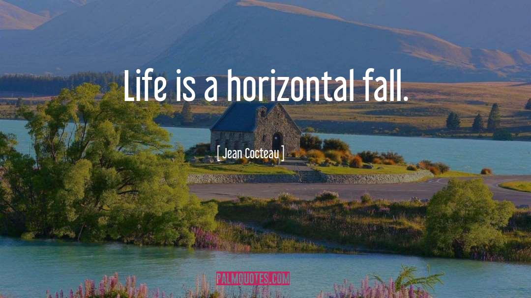 Horizontal quotes by Jean Cocteau