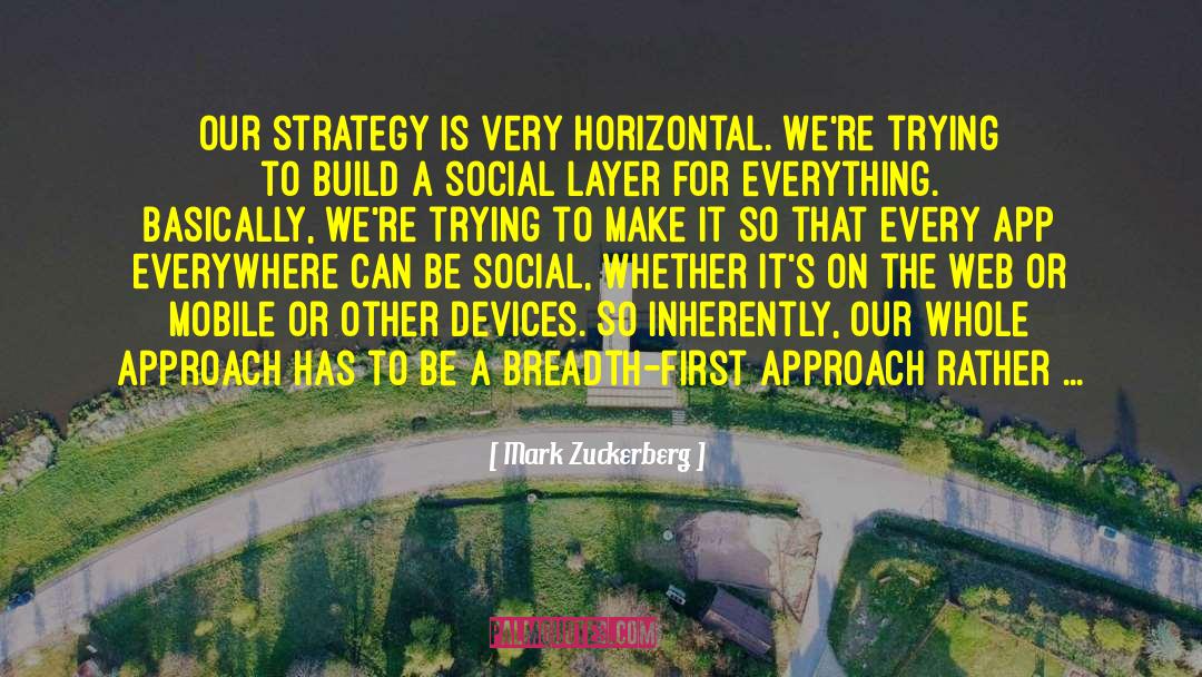 Horizontal quotes by Mark Zuckerberg
