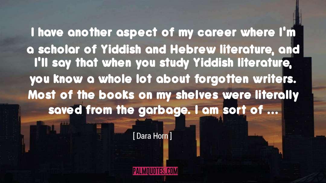 Horn quotes by Dara Horn