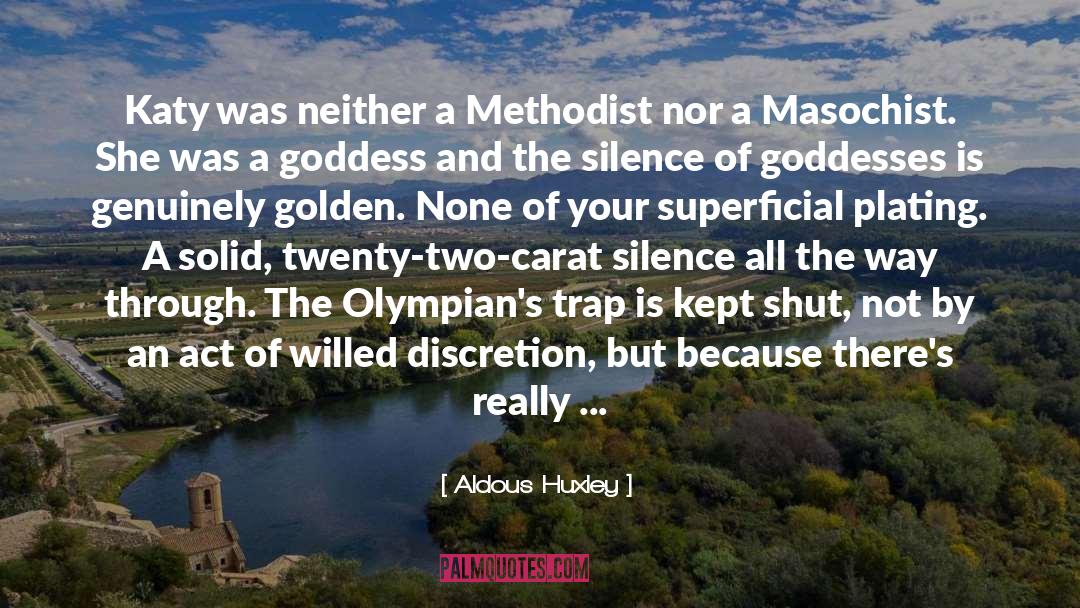 Hornish Golden quotes by Aldous Huxley