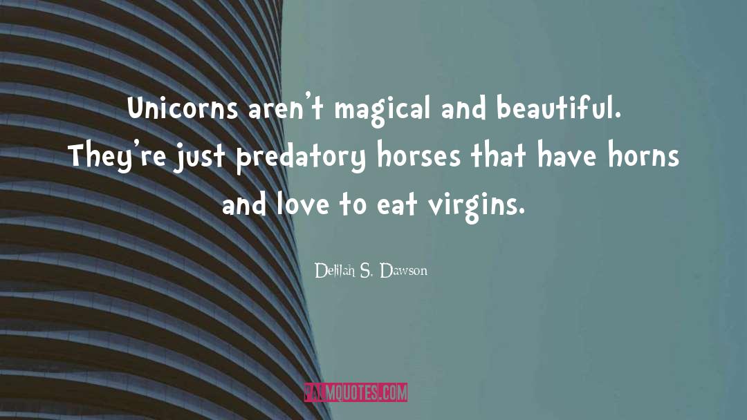 Horns quotes by Delilah S. Dawson