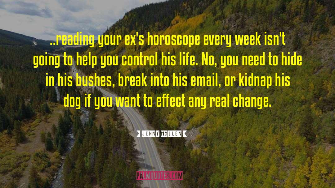 Horoscope quotes by Jenny Mollen