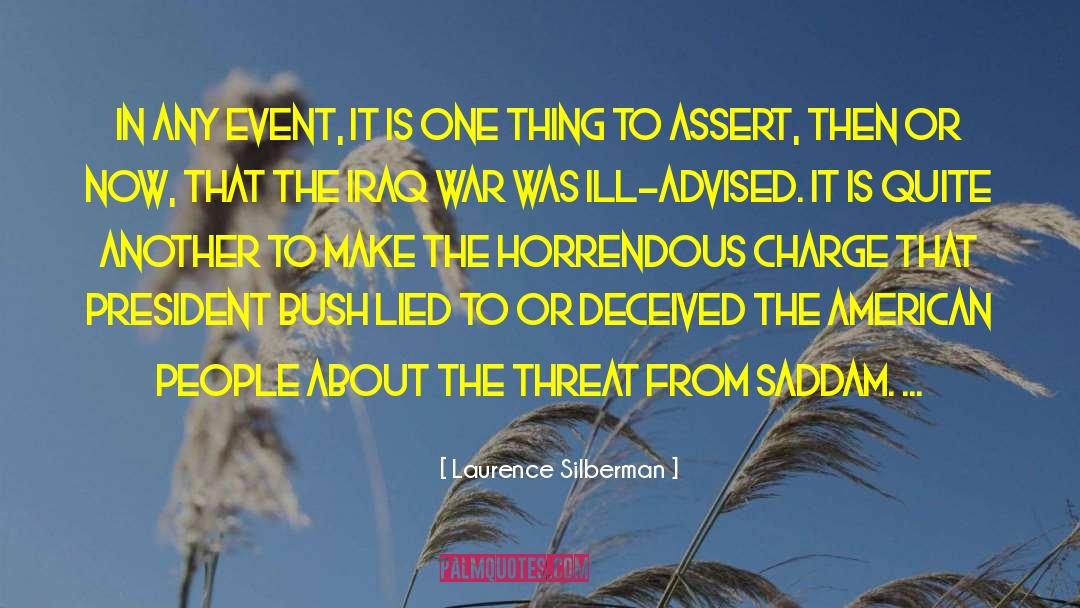 Horrendous quotes by Laurence Silberman