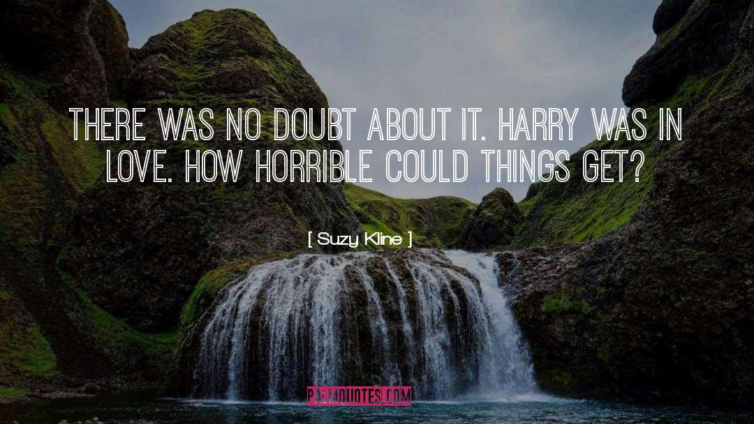 Horrible Harry quotes by Suzy Kline