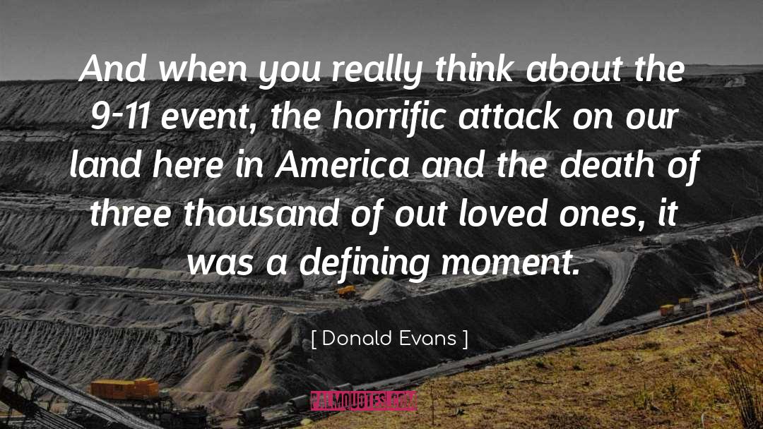 Horrific quotes by Donald Evans