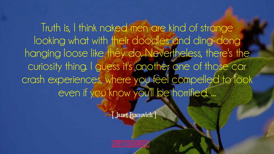 Horrified quotes by Janet Evanovich