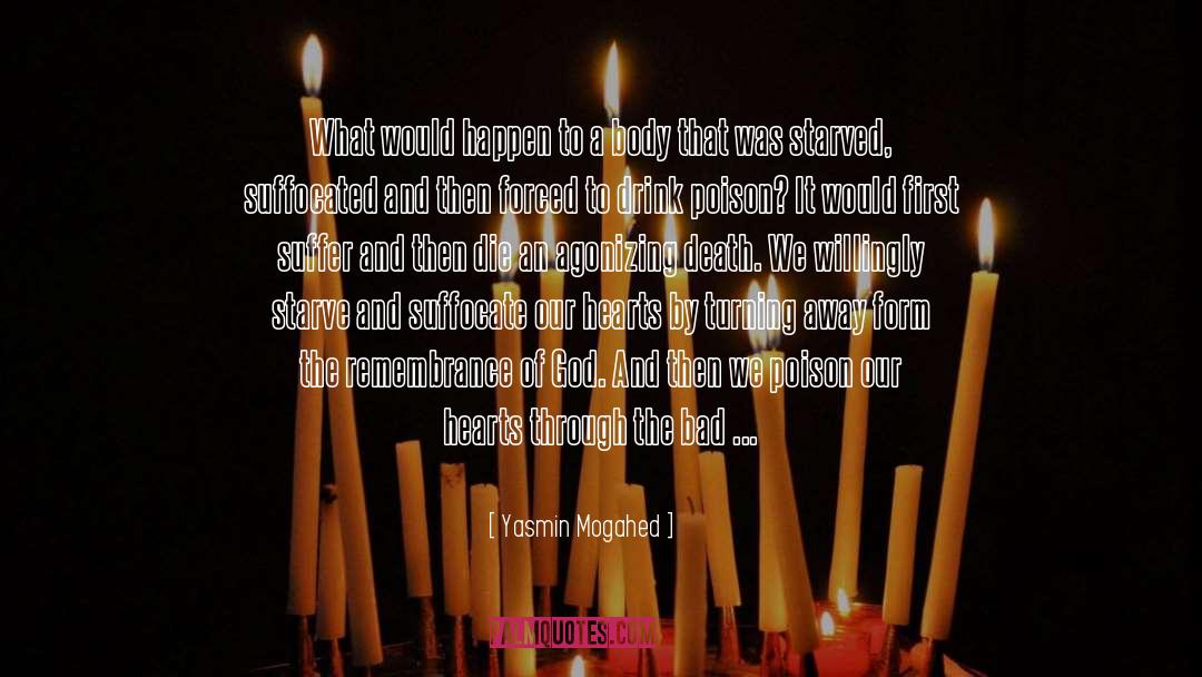 Horror And Death quotes by Yasmin Mogahed