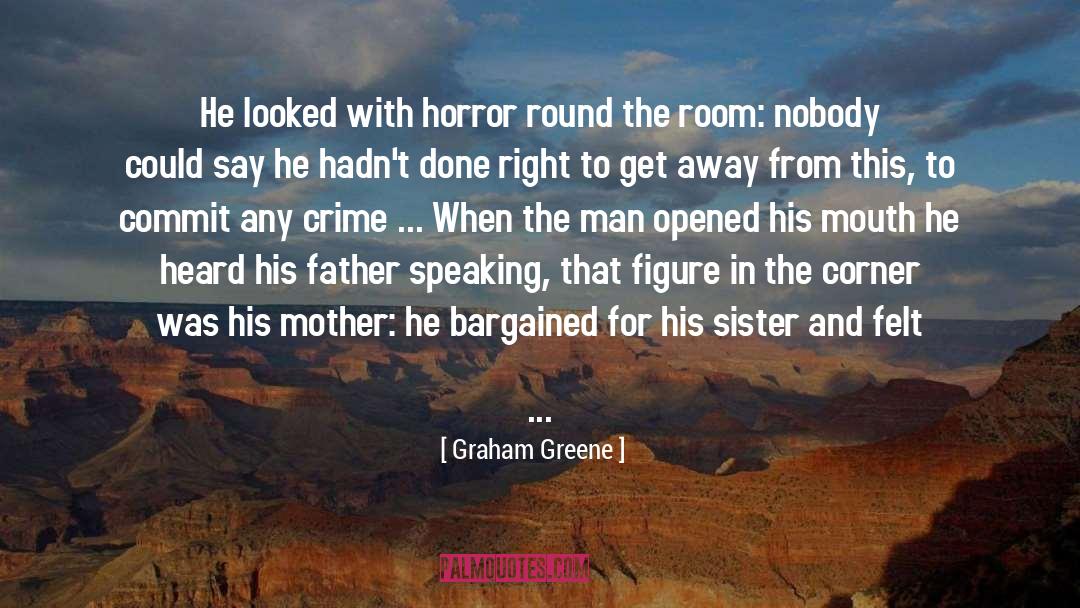 Horror Authors quotes by Graham Greene