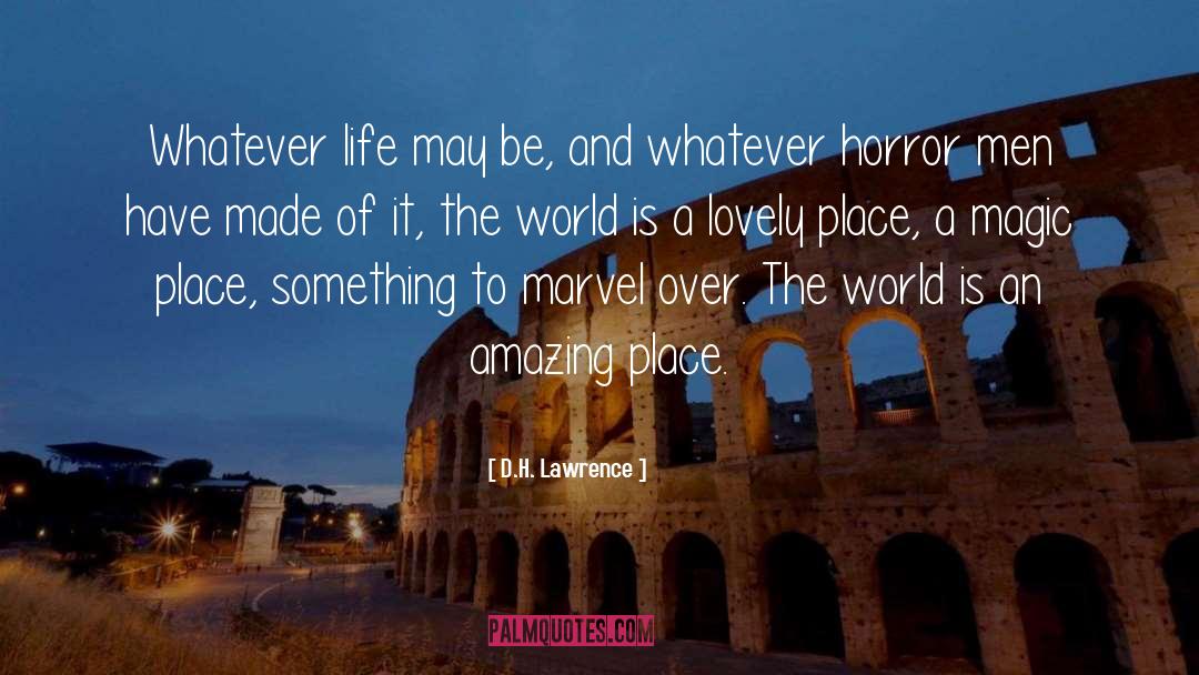 Horror Fiction quotes by D.H. Lawrence