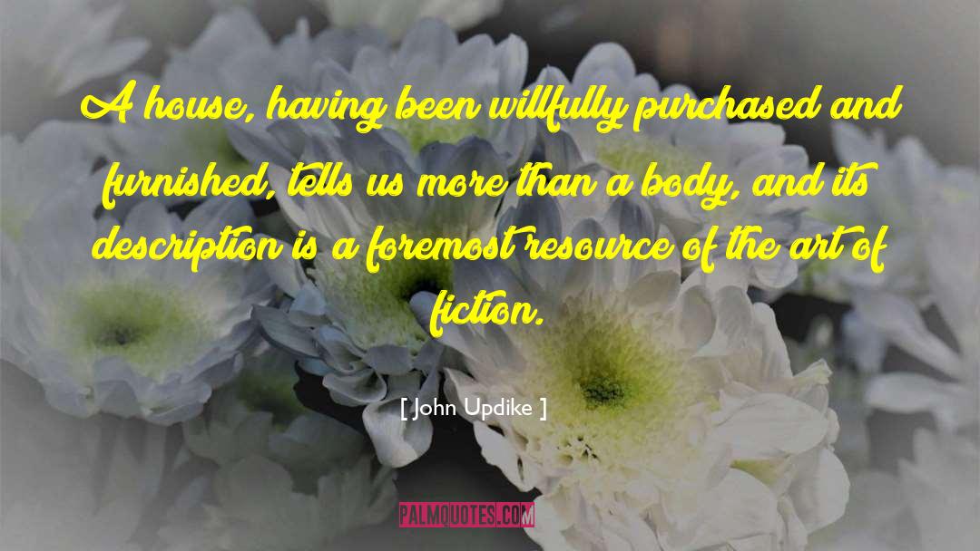 Horror Fiction quotes by John Updike