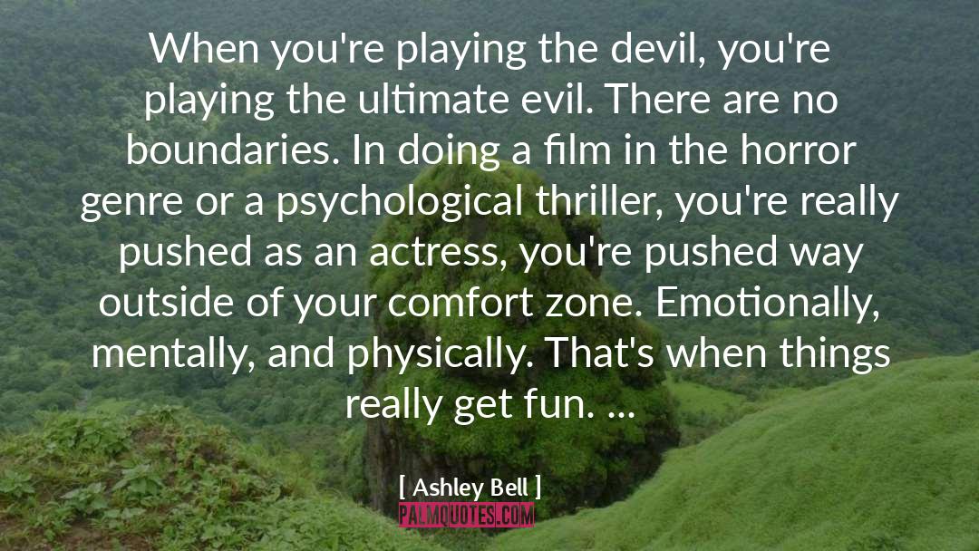 Horror Film quotes by Ashley Bell