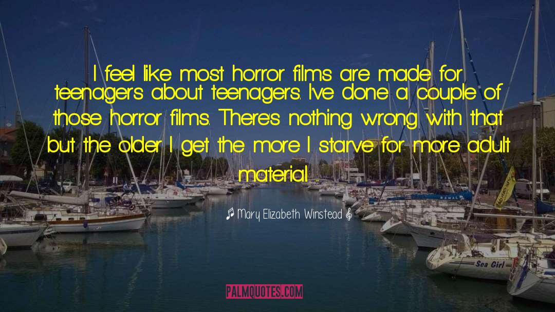 Horror Film quotes by Mary Elizabeth Winstead