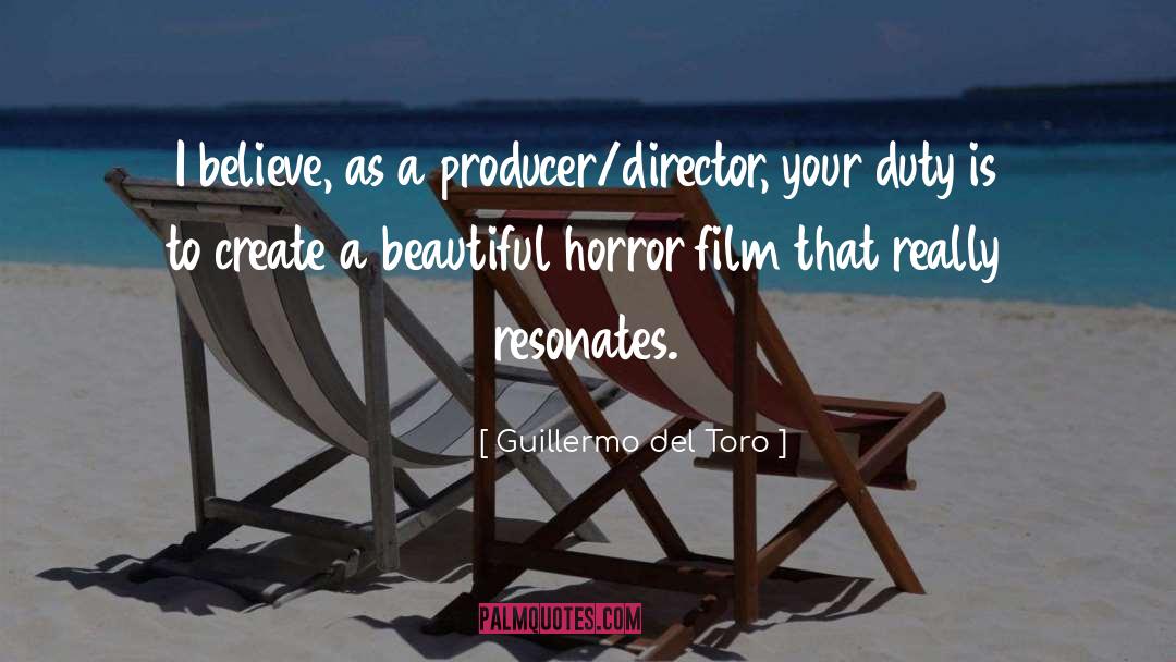 Horror Film quotes by Guillermo Del Toro