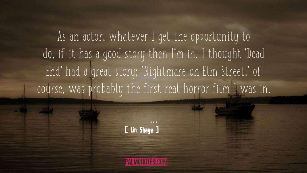 Horror Film quotes by Lin Shaye