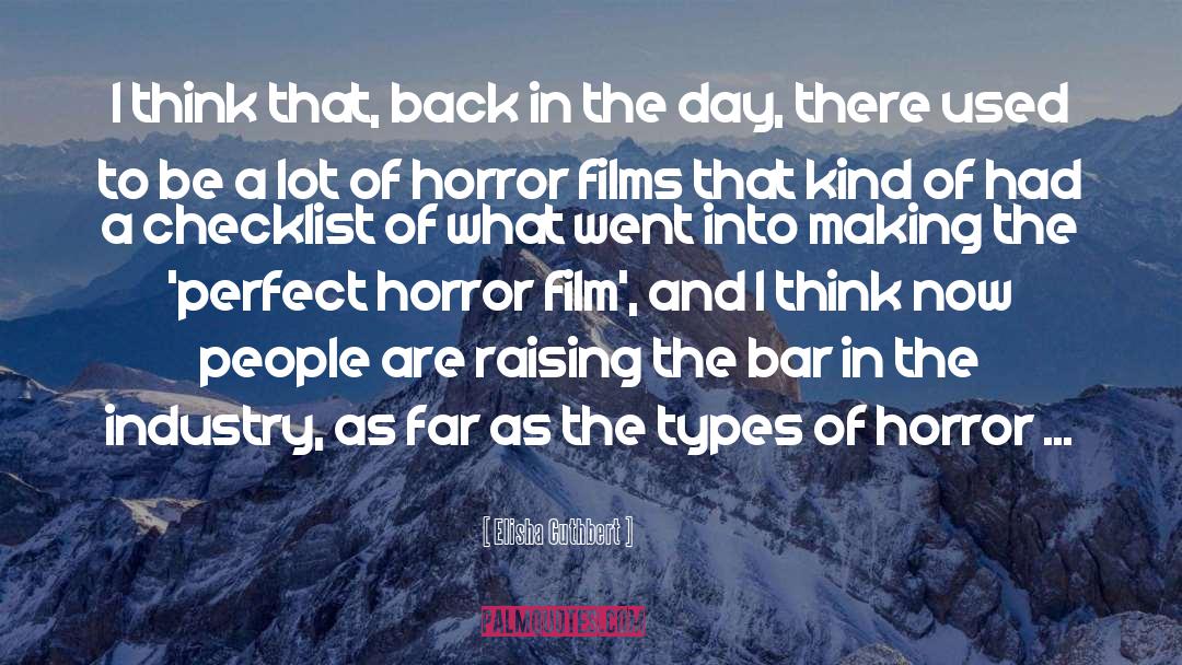 Horror Film quotes by Elisha Cuthbert