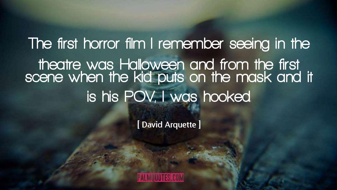 Horror Film quotes by David Arquette