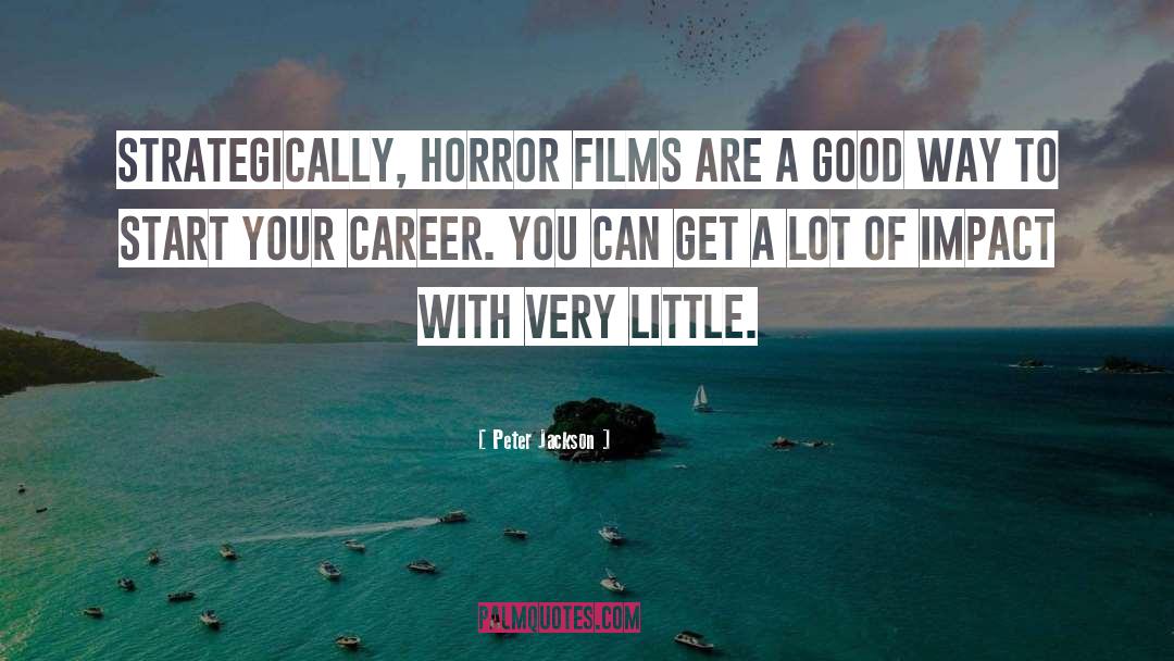 Horror Films quotes by Peter Jackson
