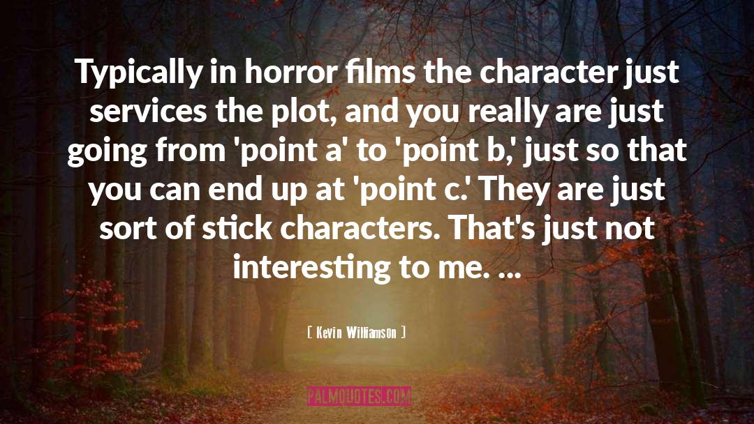 Horror Films quotes by Kevin Williamson