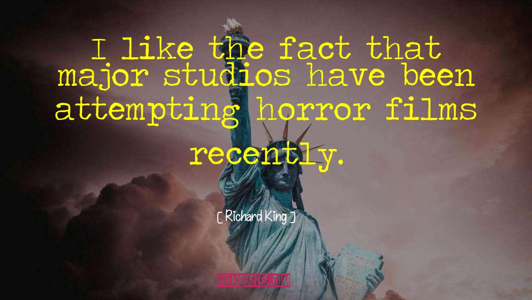 Horror Films quotes by Richard King