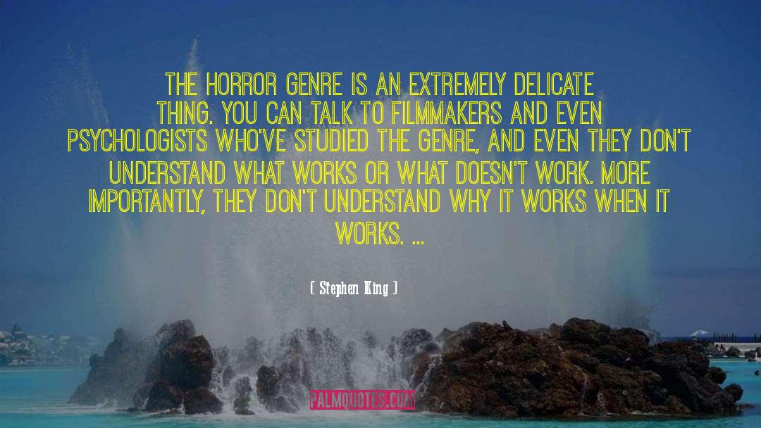 Horror Genre quotes by Stephen King