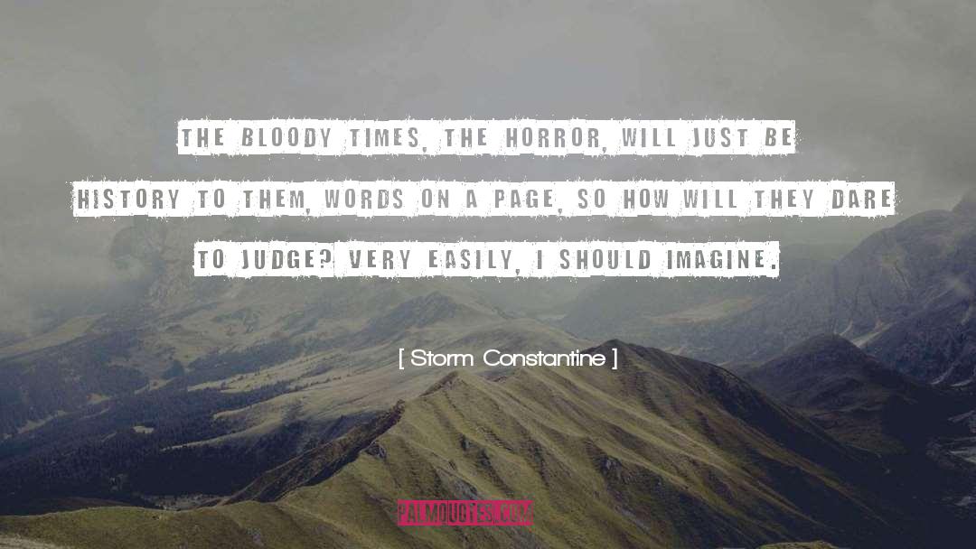 Horror Genre quotes by Storm Constantine