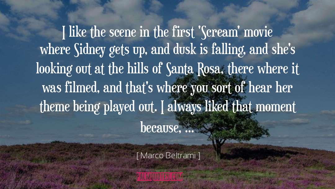 Horror Movie quotes by Marco Beltrami