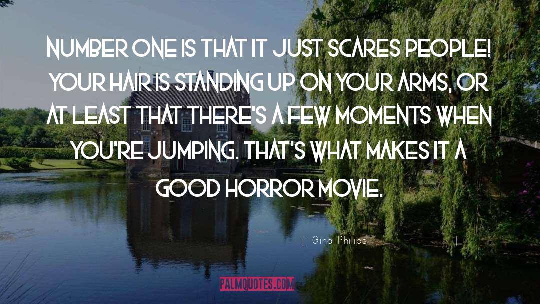Horror Movie quotes by Gina Philips