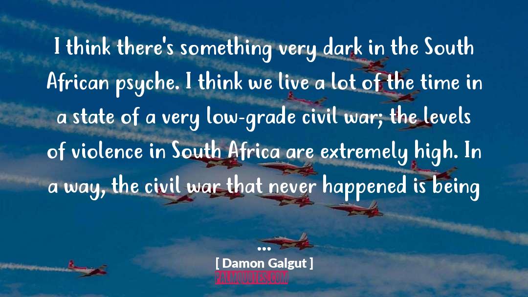 Horror Of War quotes by Damon Galgut