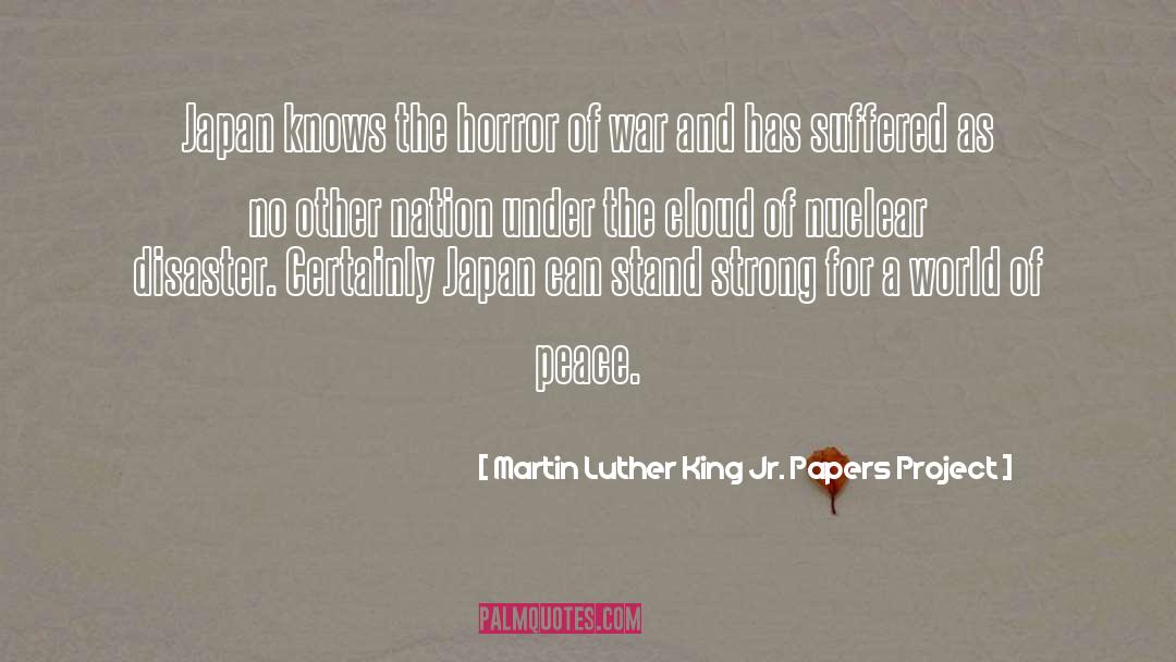 Horror Of War quotes by Martin Luther King Jr. Papers Project