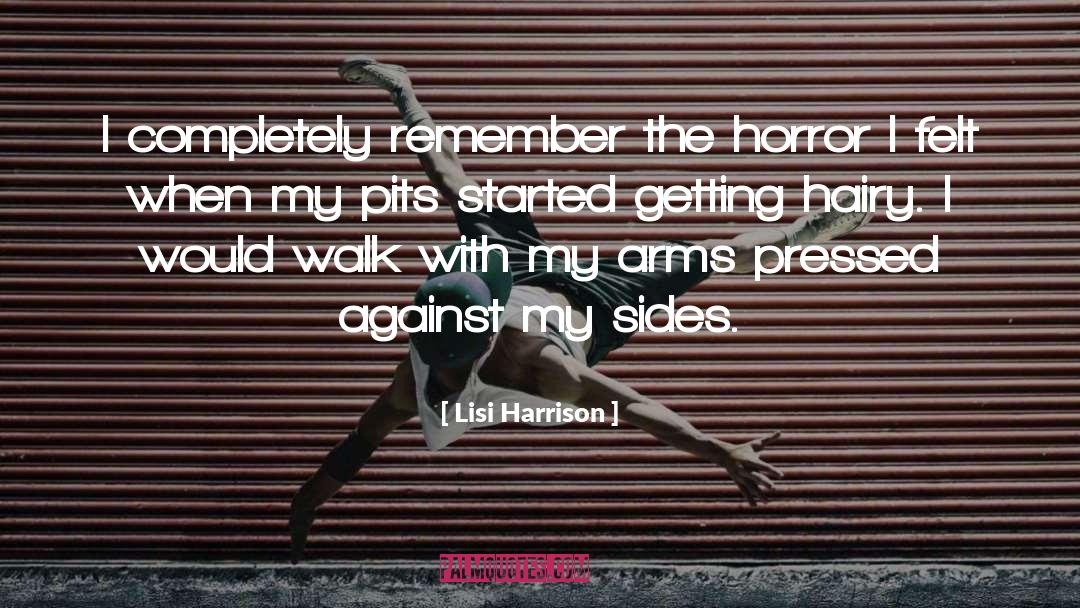 Horror quotes by Lisi Harrison
