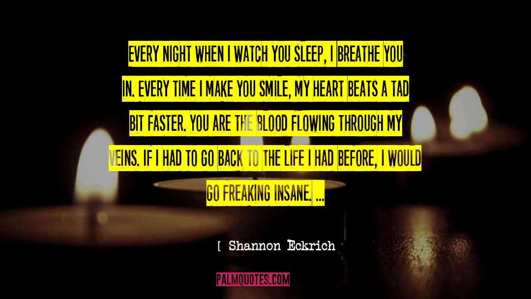 Horror Romance quotes by Shannon Eckrich