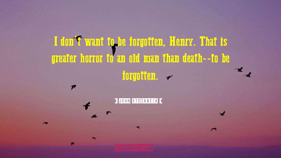 Horror Romance quotes by John Steinbeck