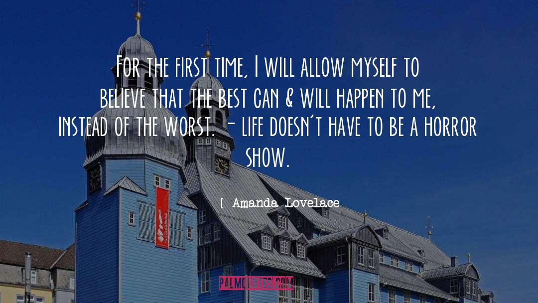 Horror Show quotes by Amanda Lovelace
