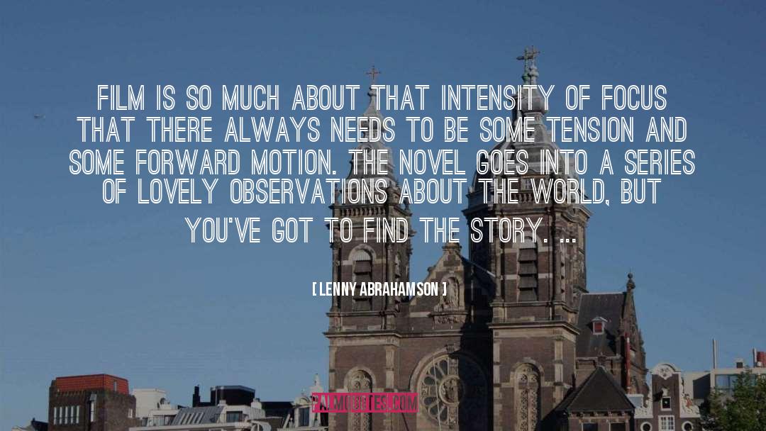 Horror Story quotes by Lenny Abrahamson