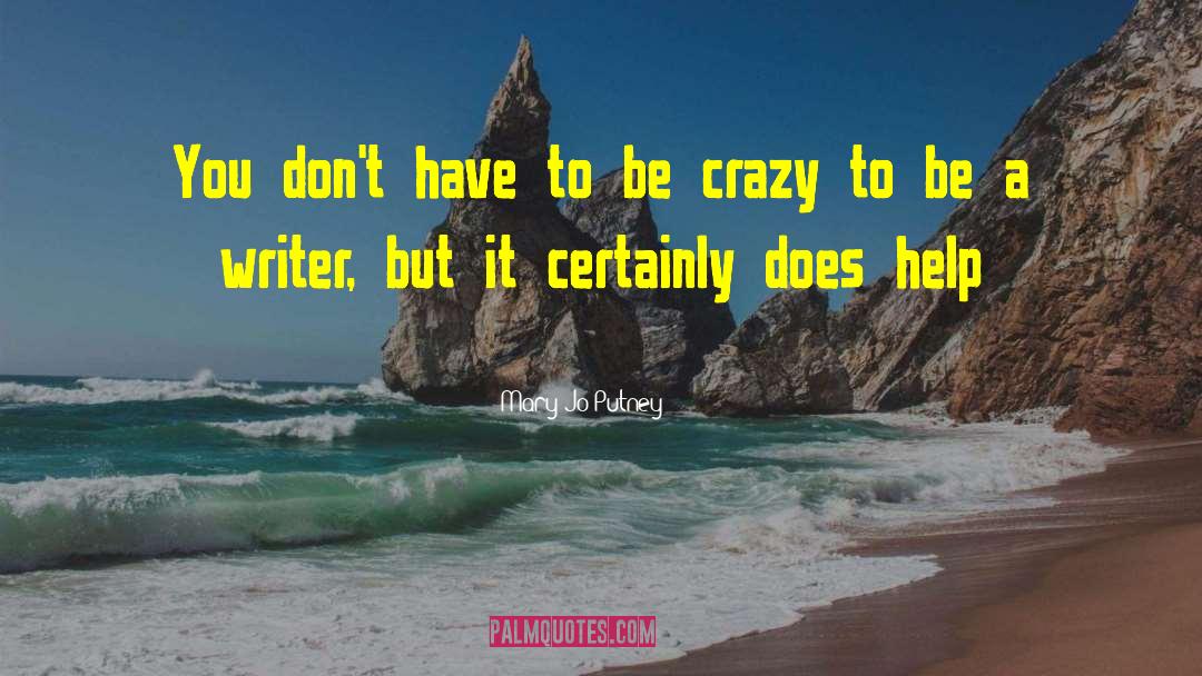 Horror Writer quotes by Mary Jo Putney