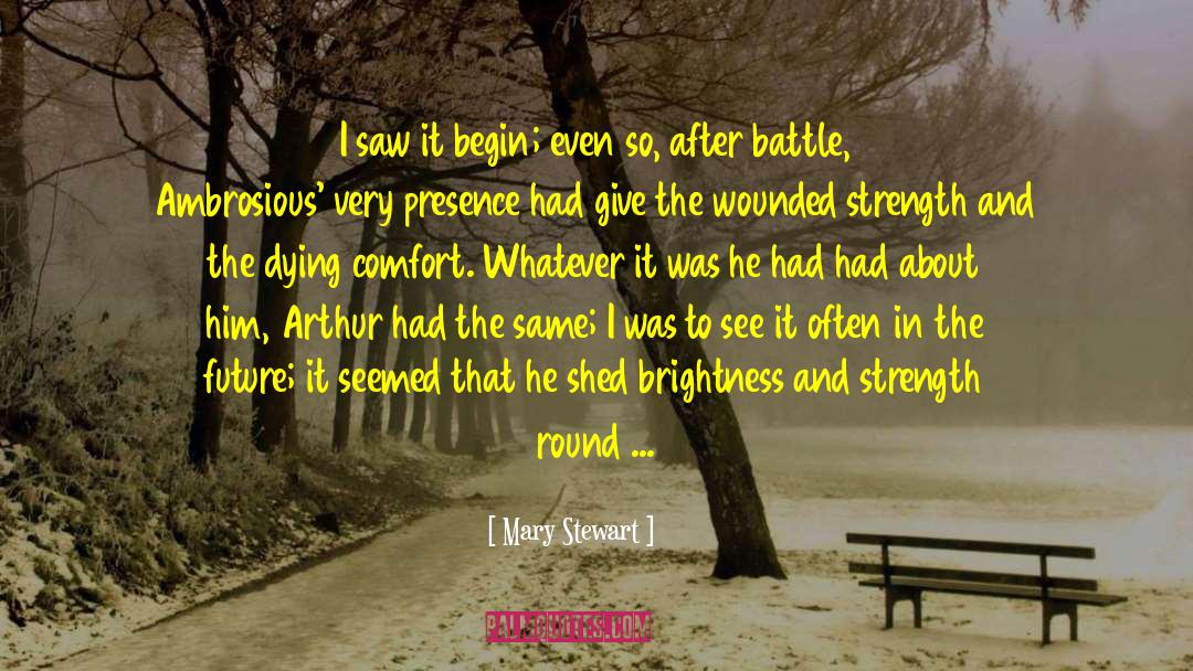 Horrors Of Battle quotes by Mary Stewart